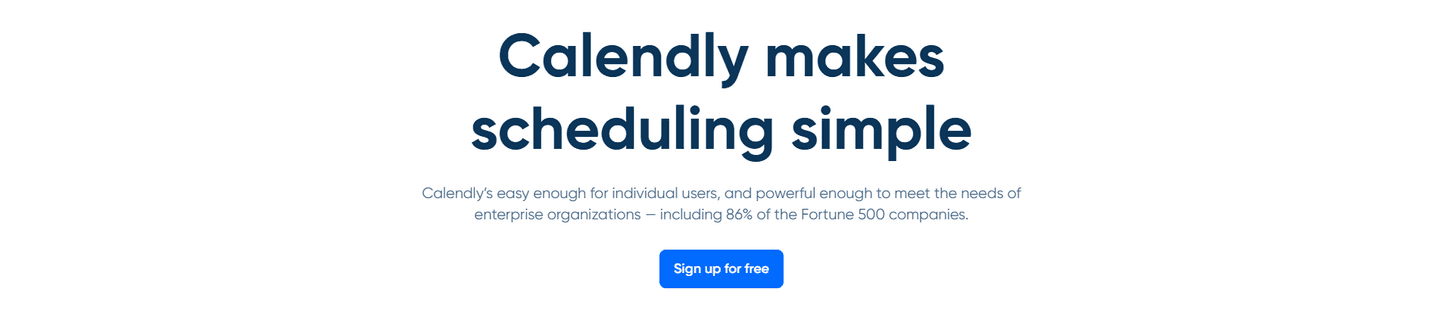 Calendly Cta