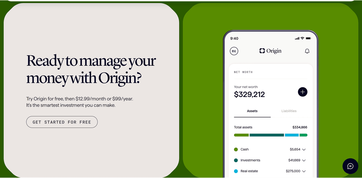 Origin Cta