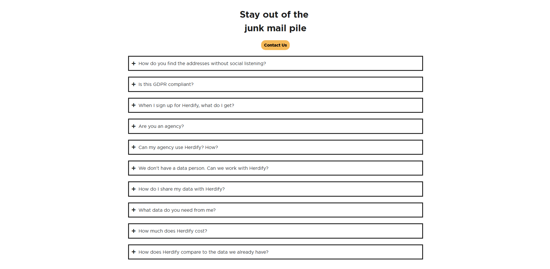 Herdify Faq