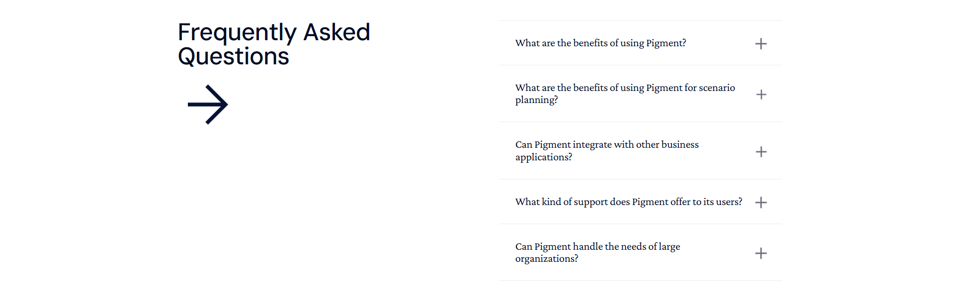 Pigment Faq