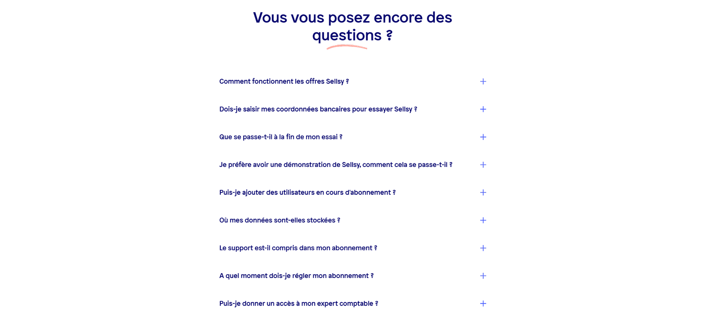Sellsy Faq