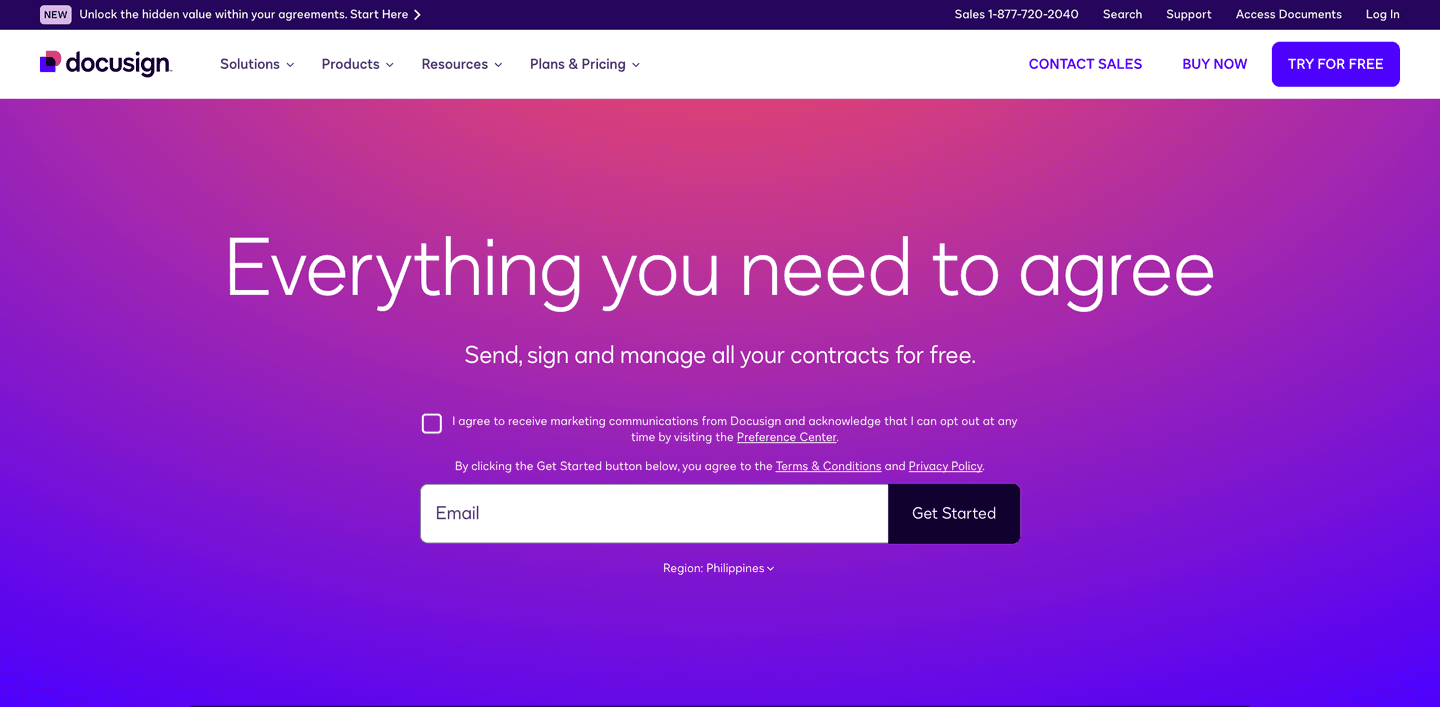 DocuSign Hero