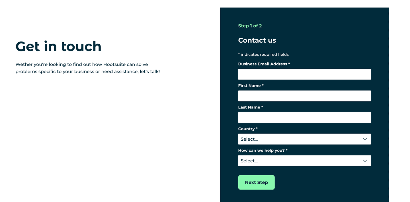 Hootsuite Contact