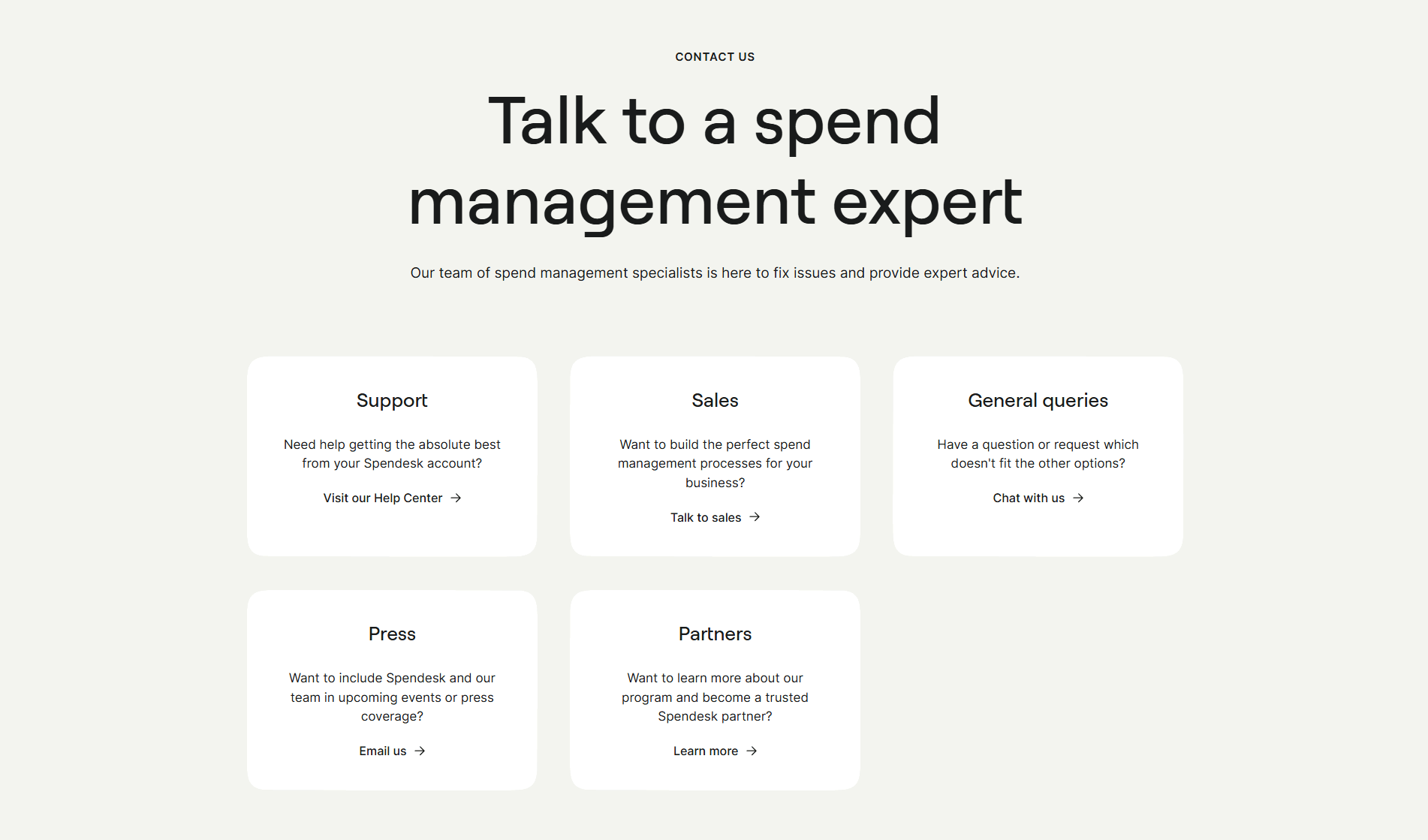 Spendesk Contact