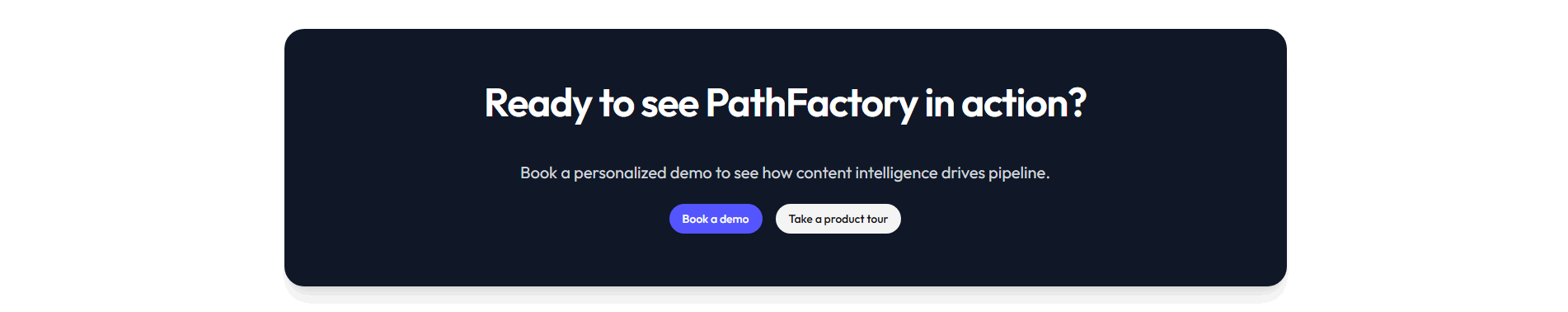 PathFactory Cta