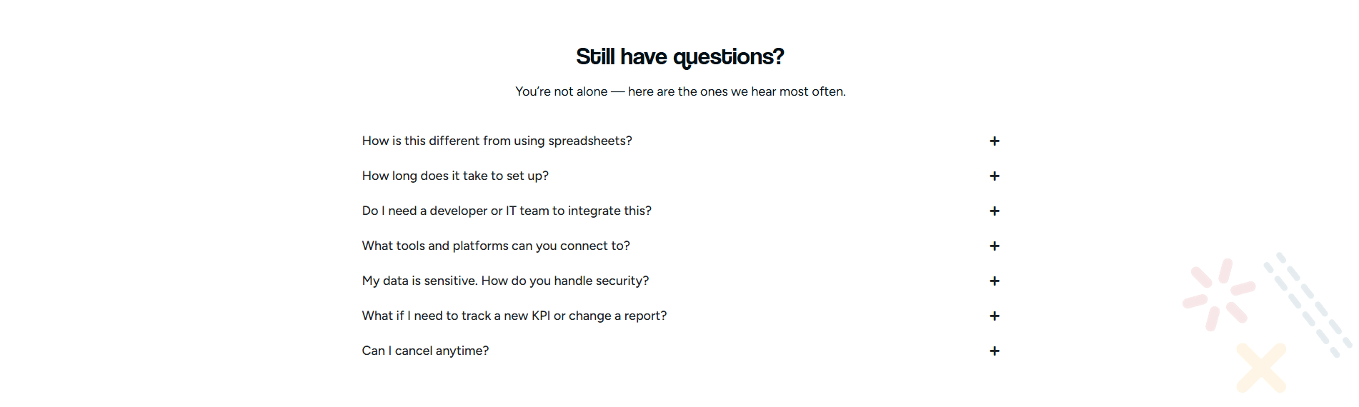 BlinkMetrics Faq