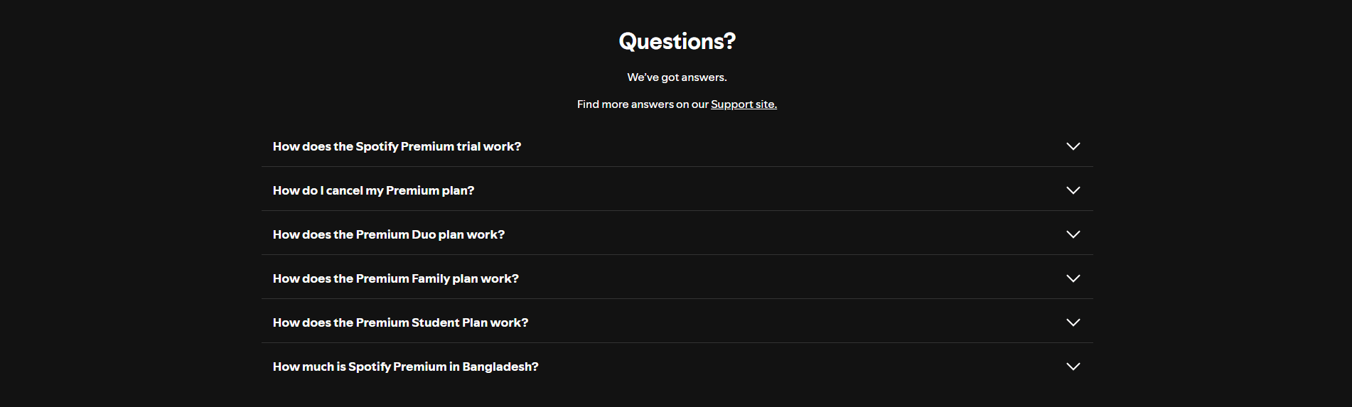 Spotify Premium Faq