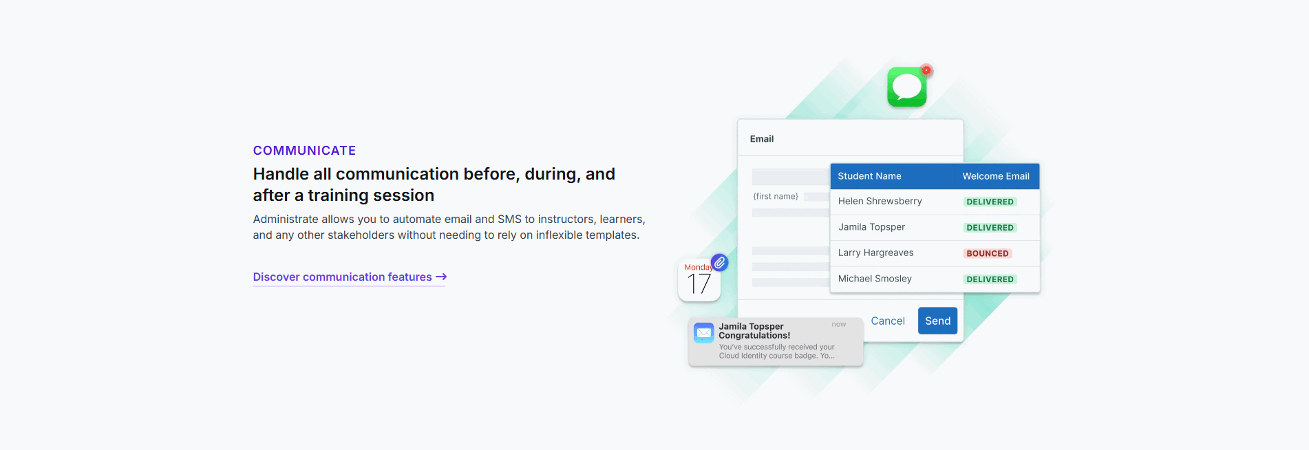 Administrate Features