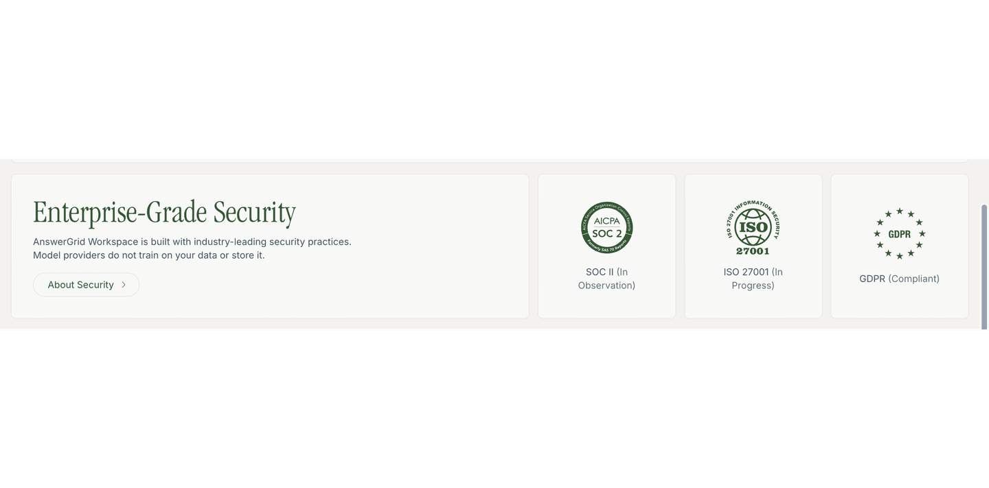 AnswerGrid Trust