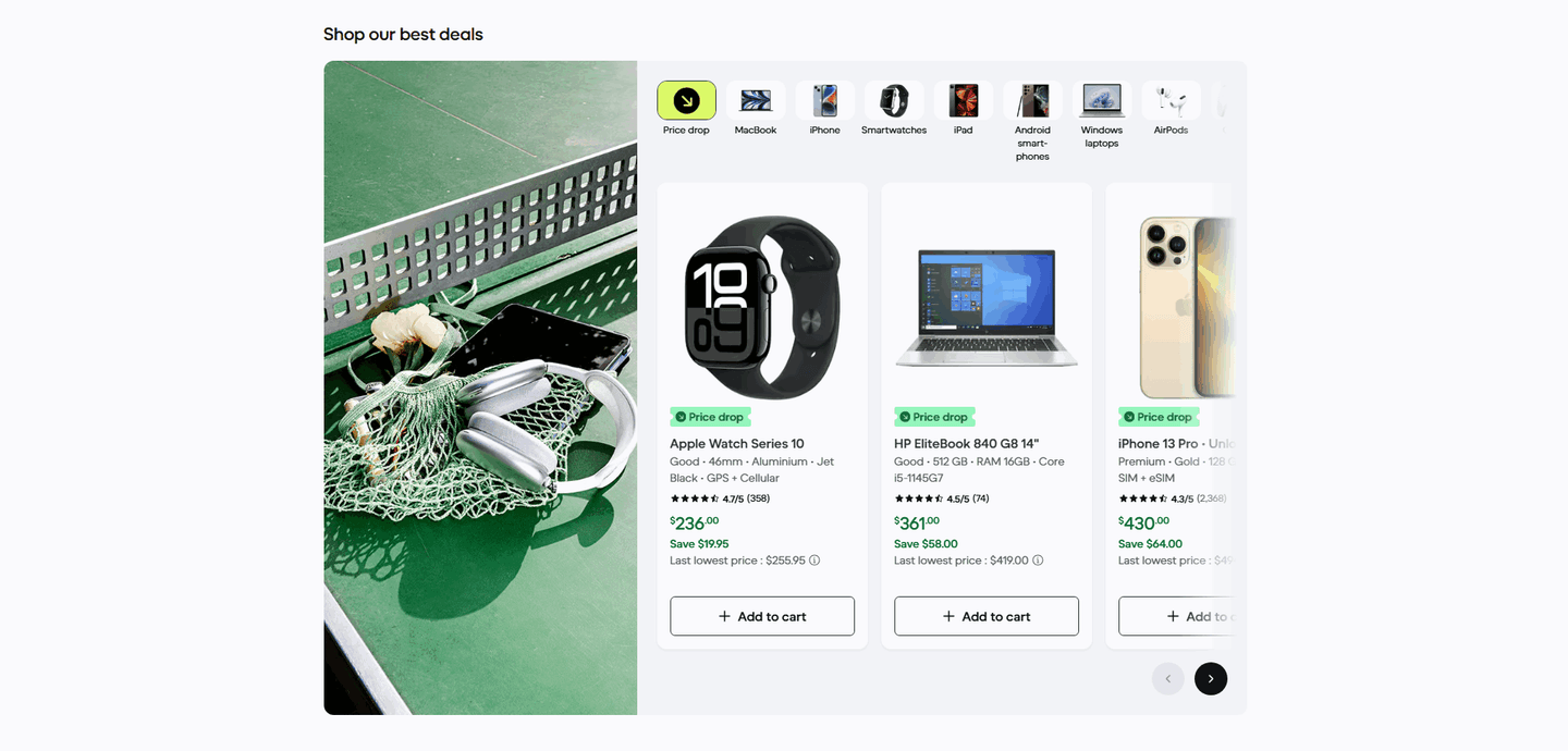 Back Market Features