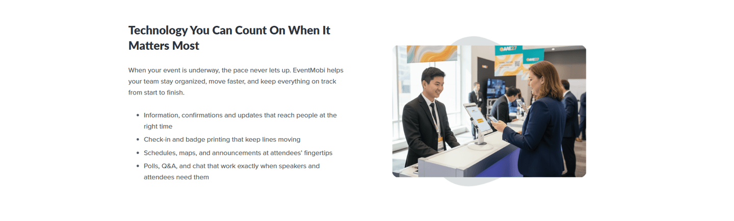 Eventmobi Features