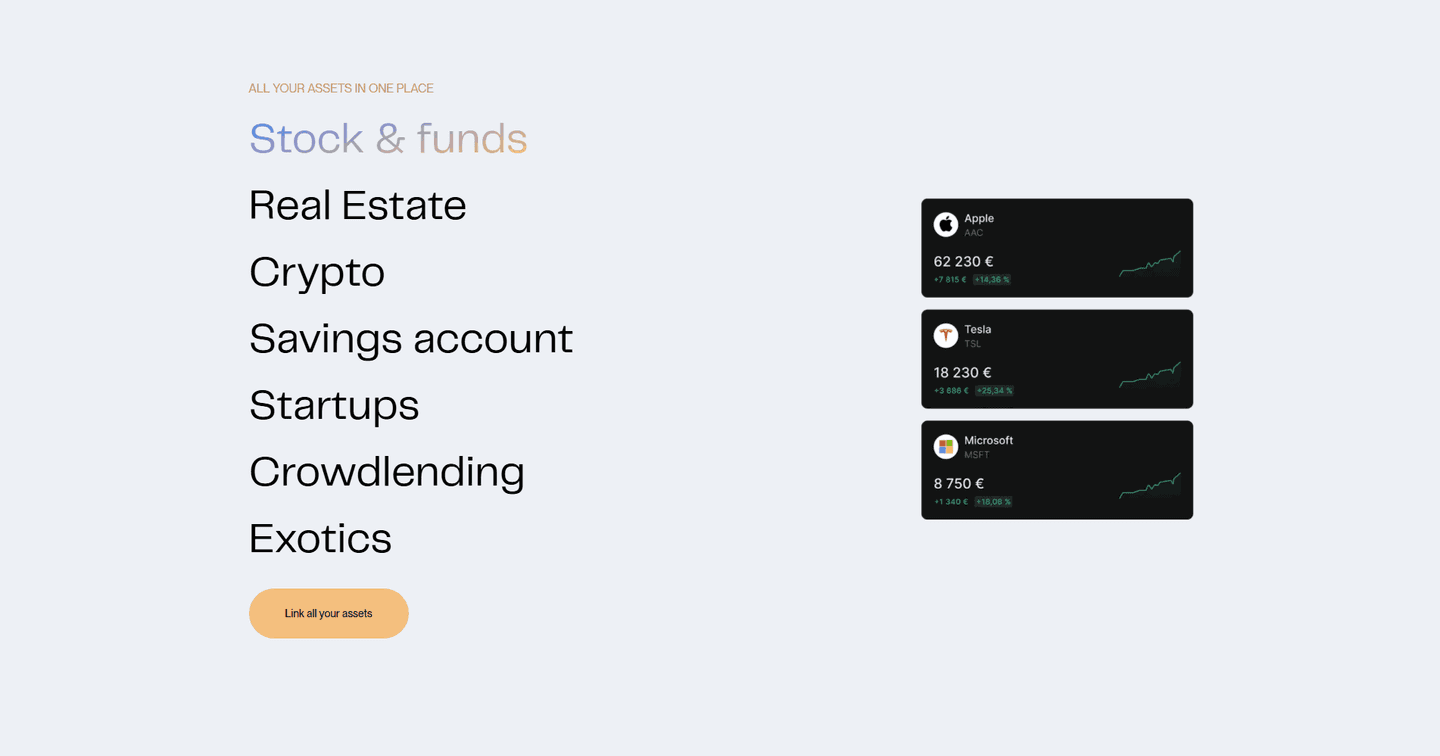 Finary Features