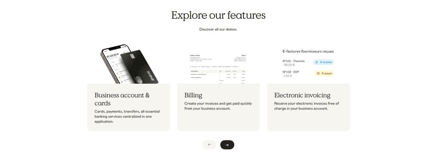 Shine Features