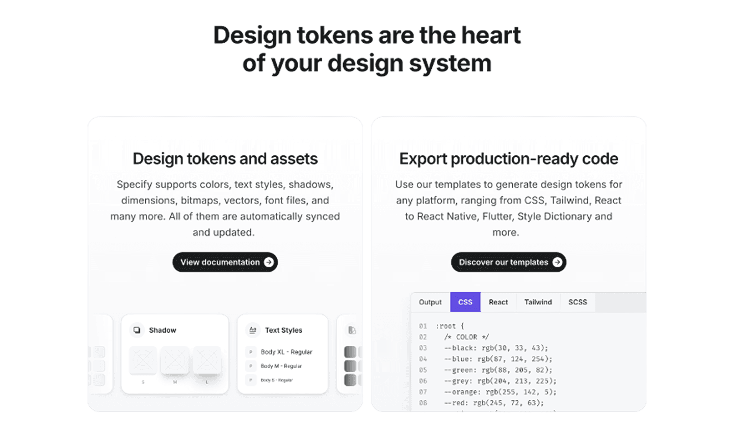 Specify Features