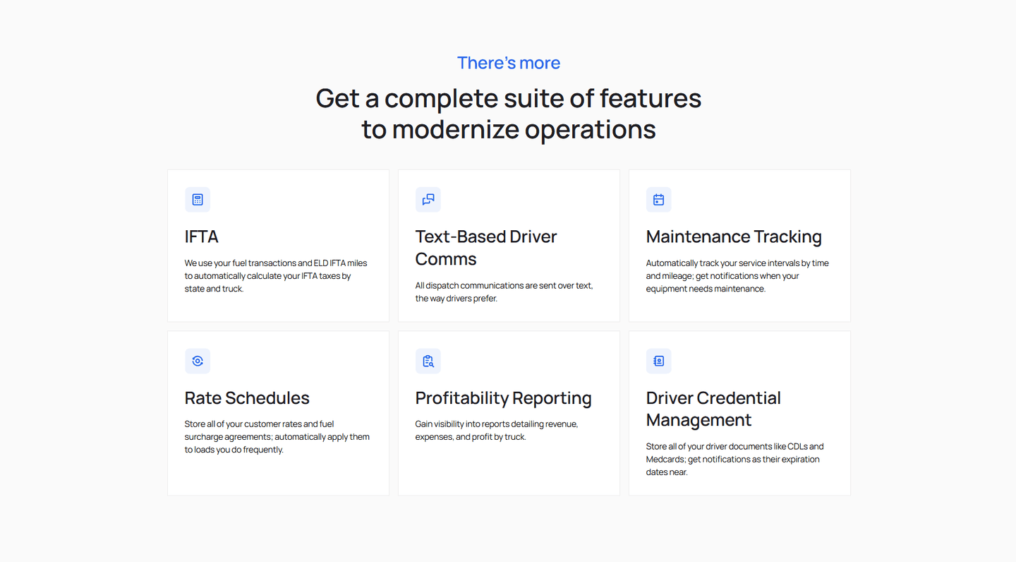 ToroTMS Features