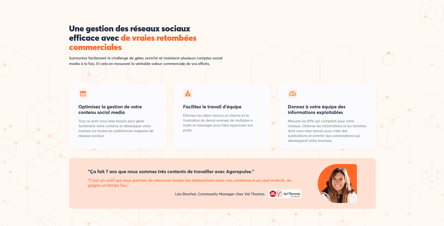 Agorapulse Features