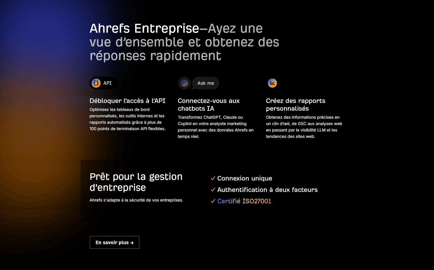 Ahrefs Features