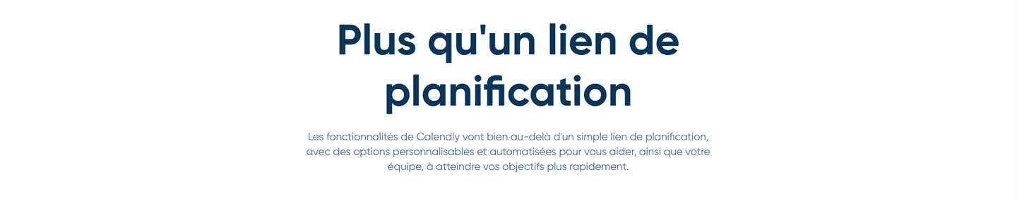 Calendly Features