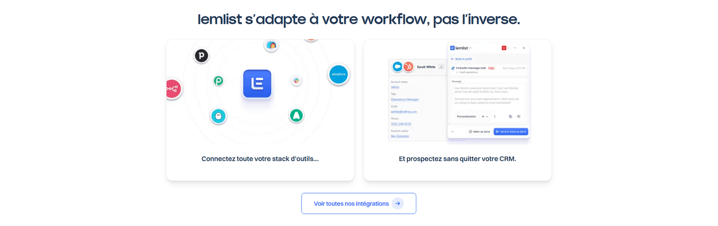 Lemlist Features