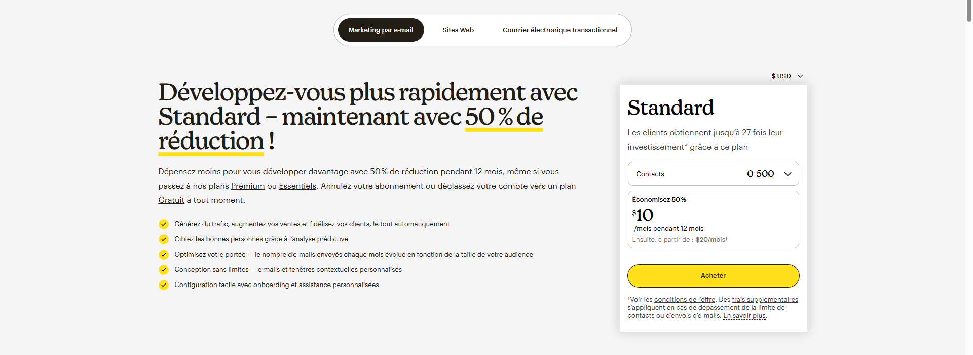 Mailchimp Features