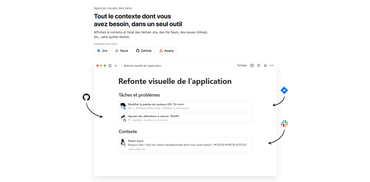 Notion Features