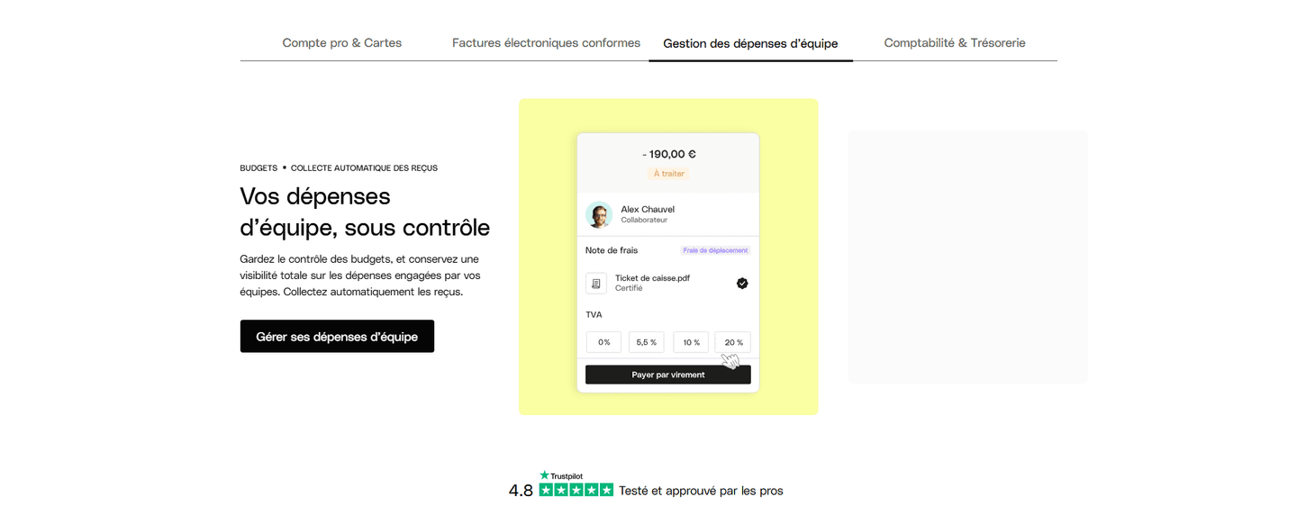 Qonto Features