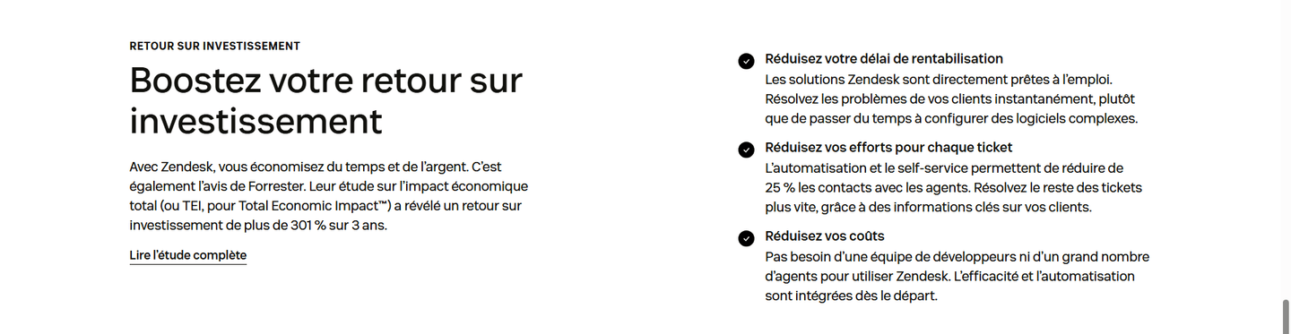 Zendesk Features