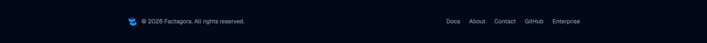 Factagora Footer
