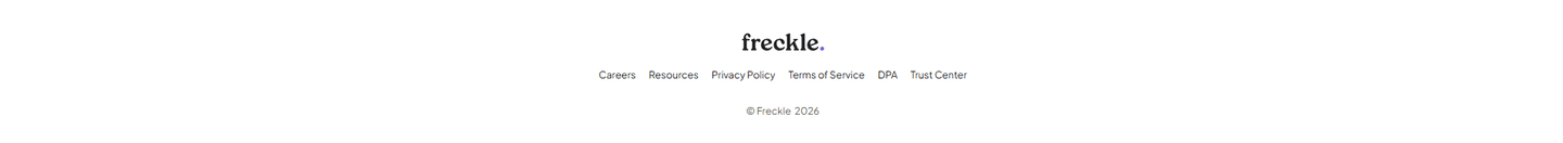 Freckle Footer