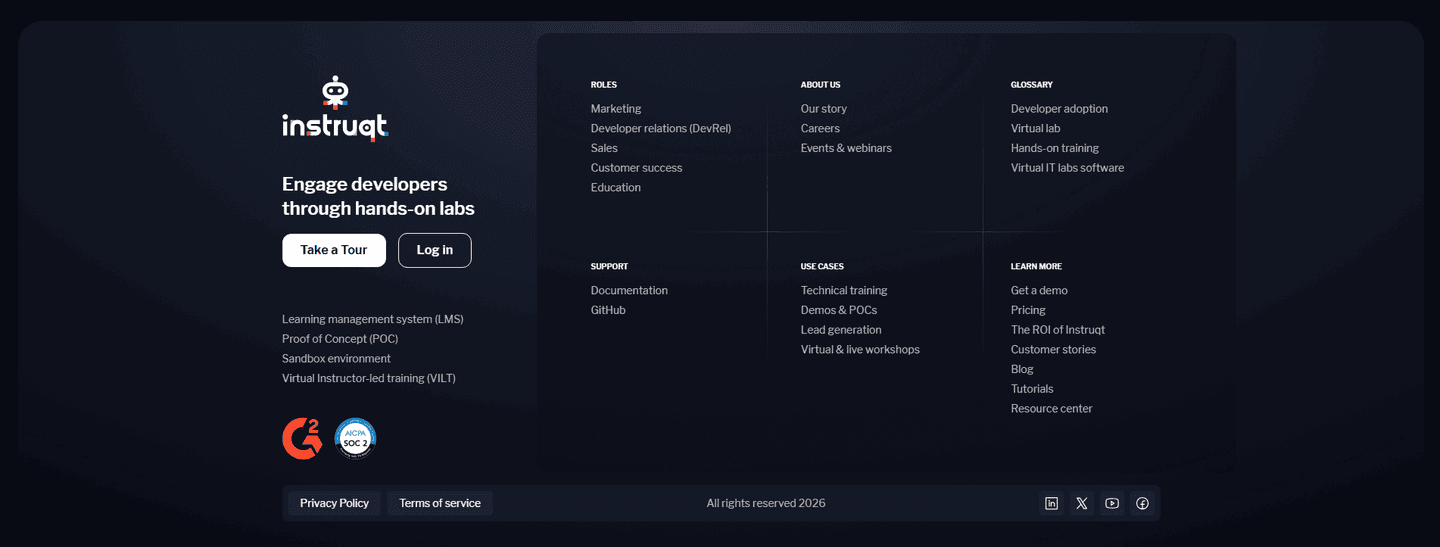 Instruqt Footer