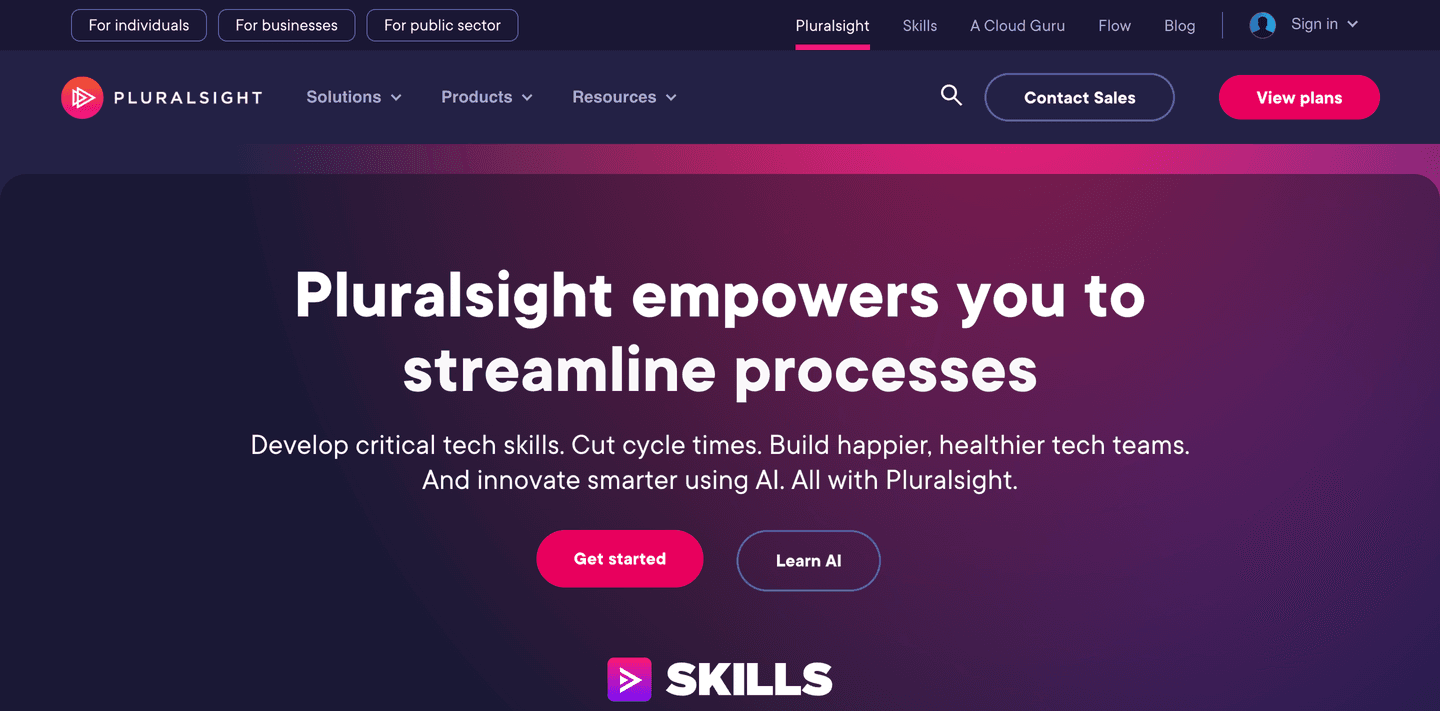Pluralsight Hero