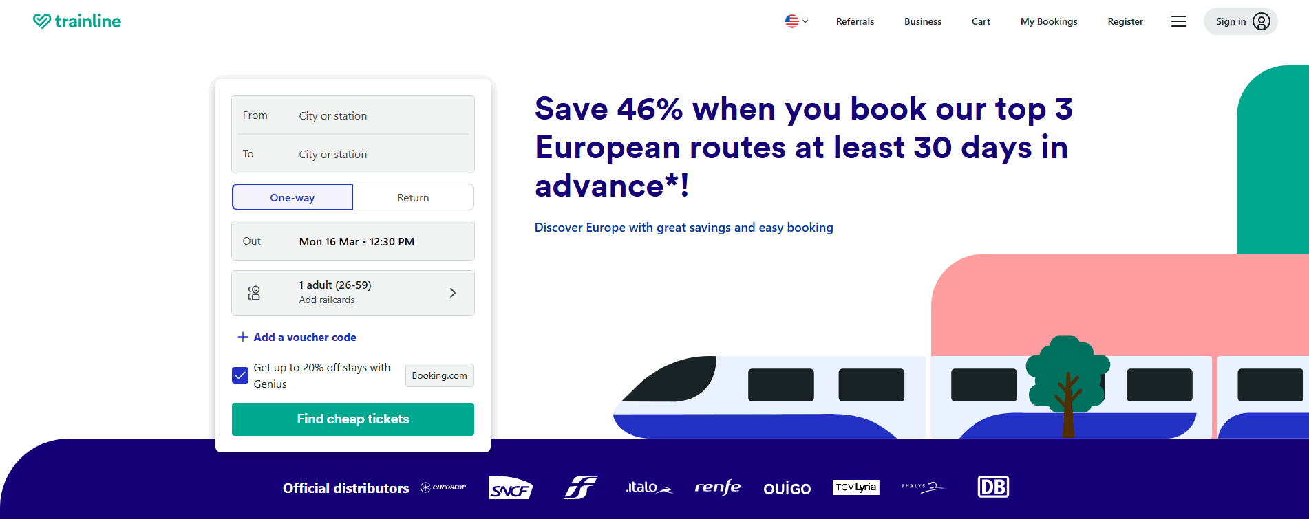Trainline Hero