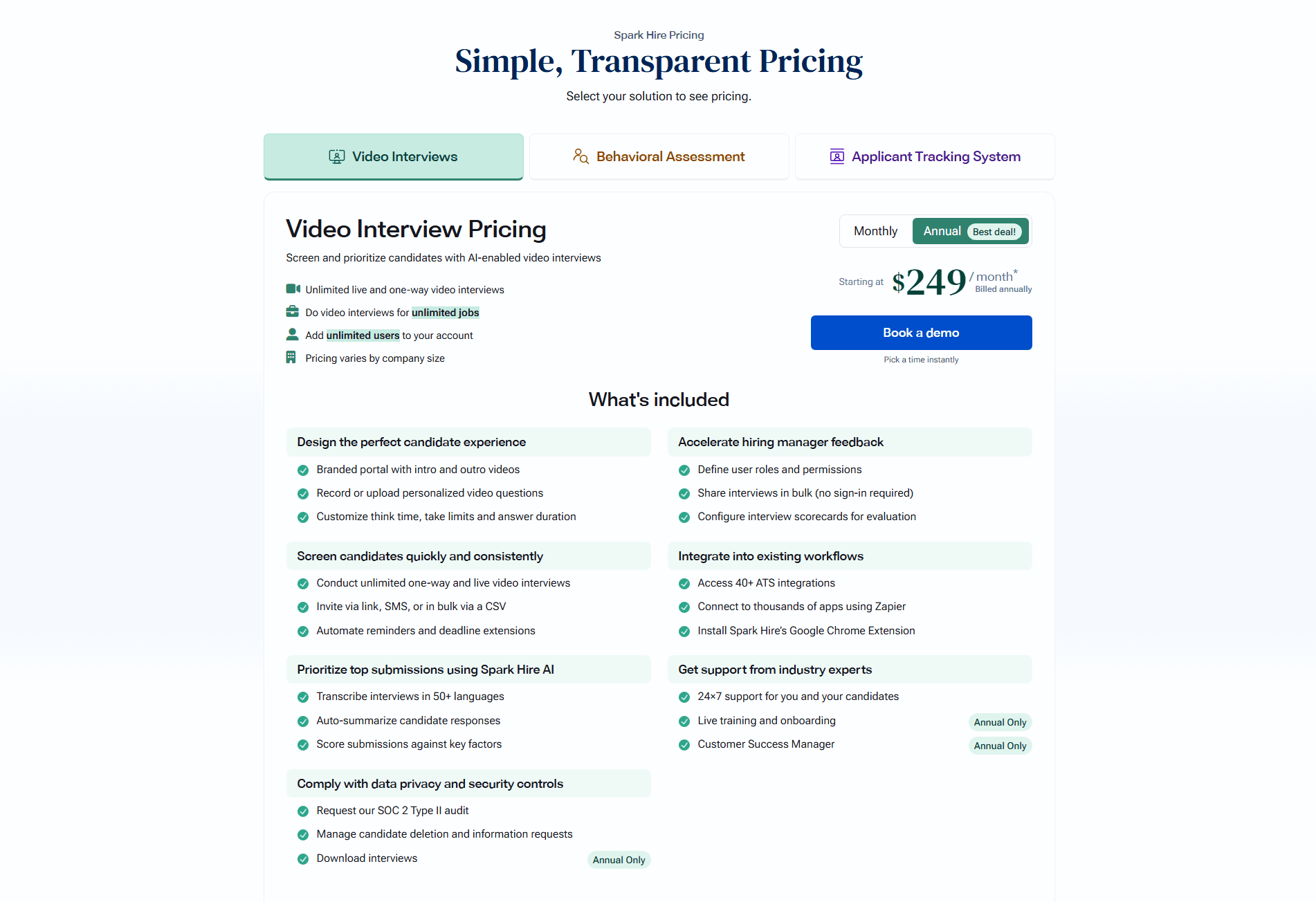 Comeet Pricing