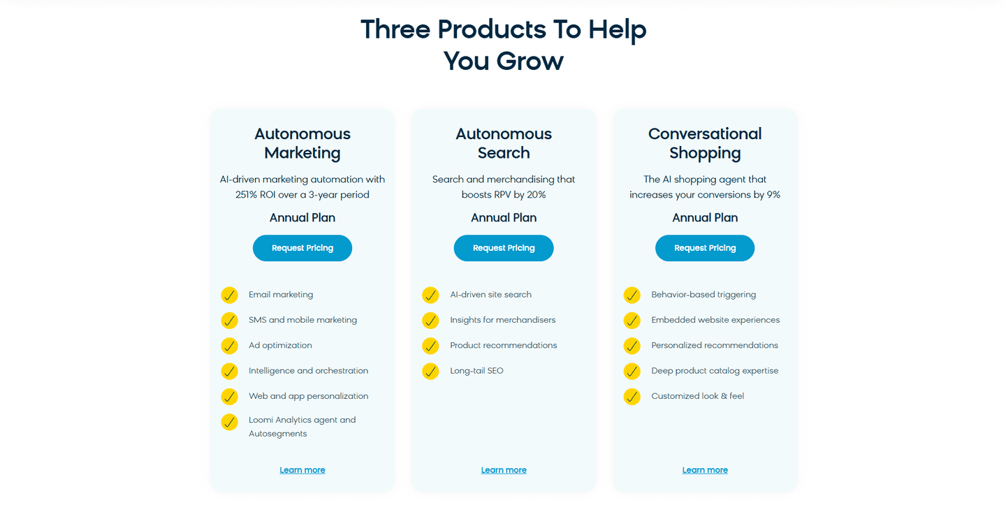 Bloomreach Pricing