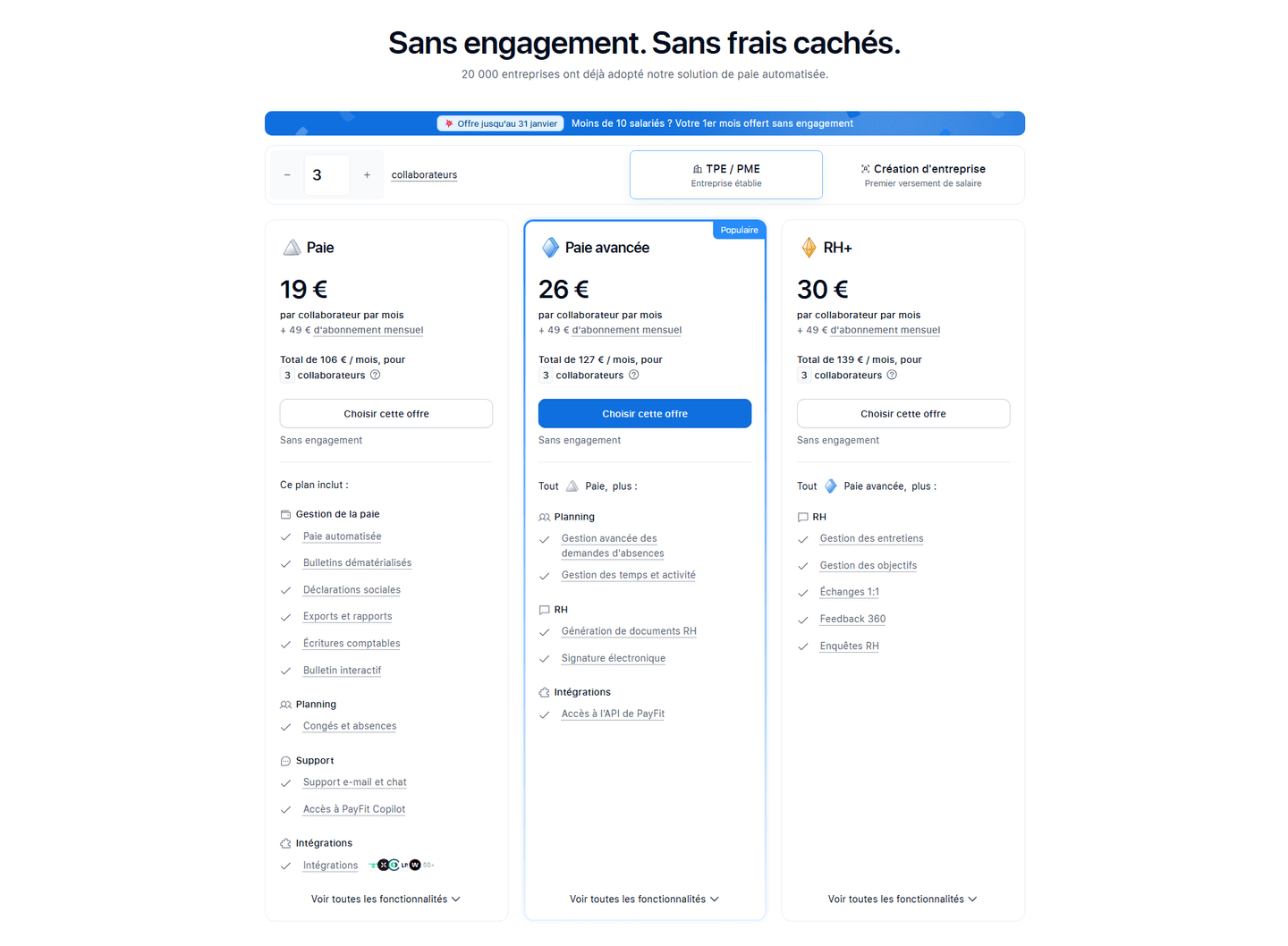 PayFit Pricing