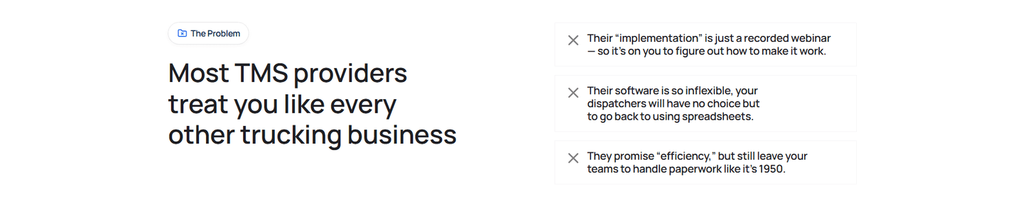 ToroTMS Problem