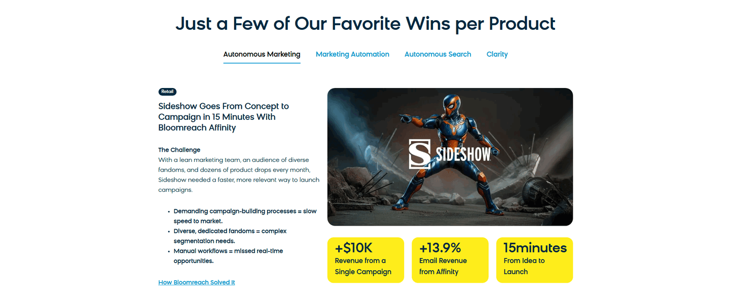 Bloomreach Testimonial