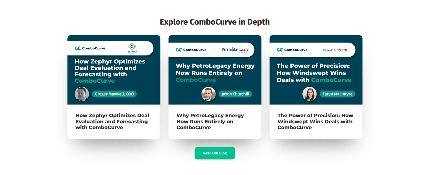 ComboCurve Testimonial