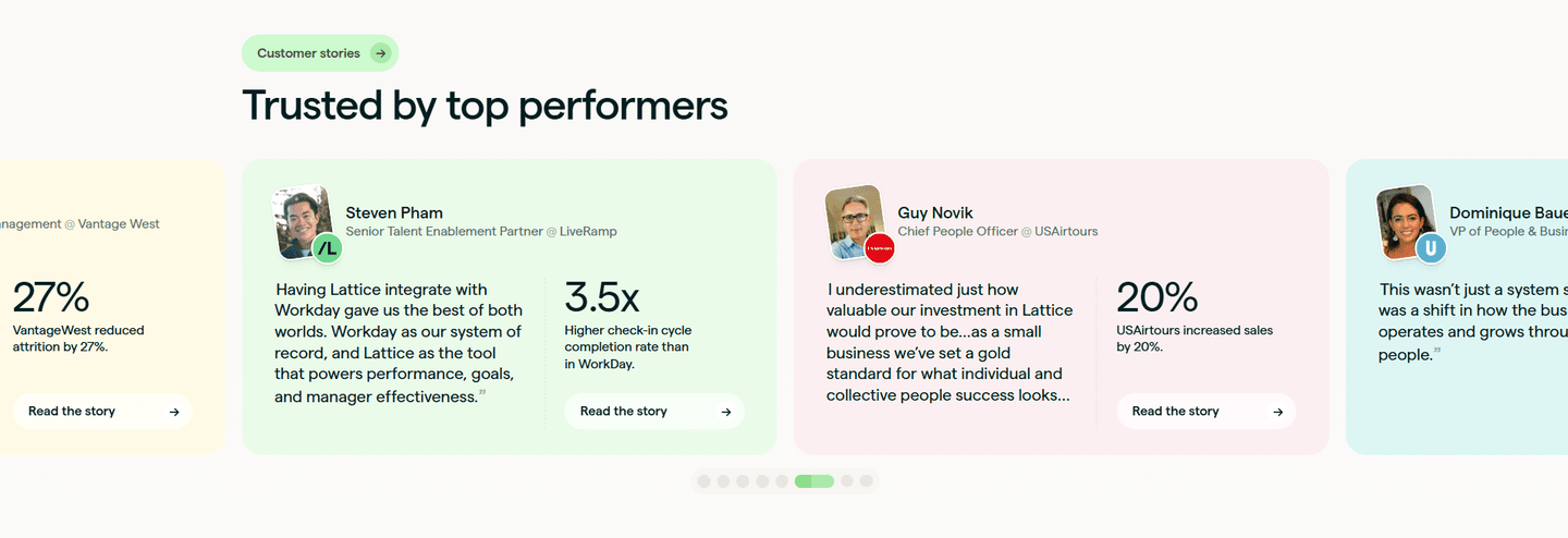Lattice Testimonial