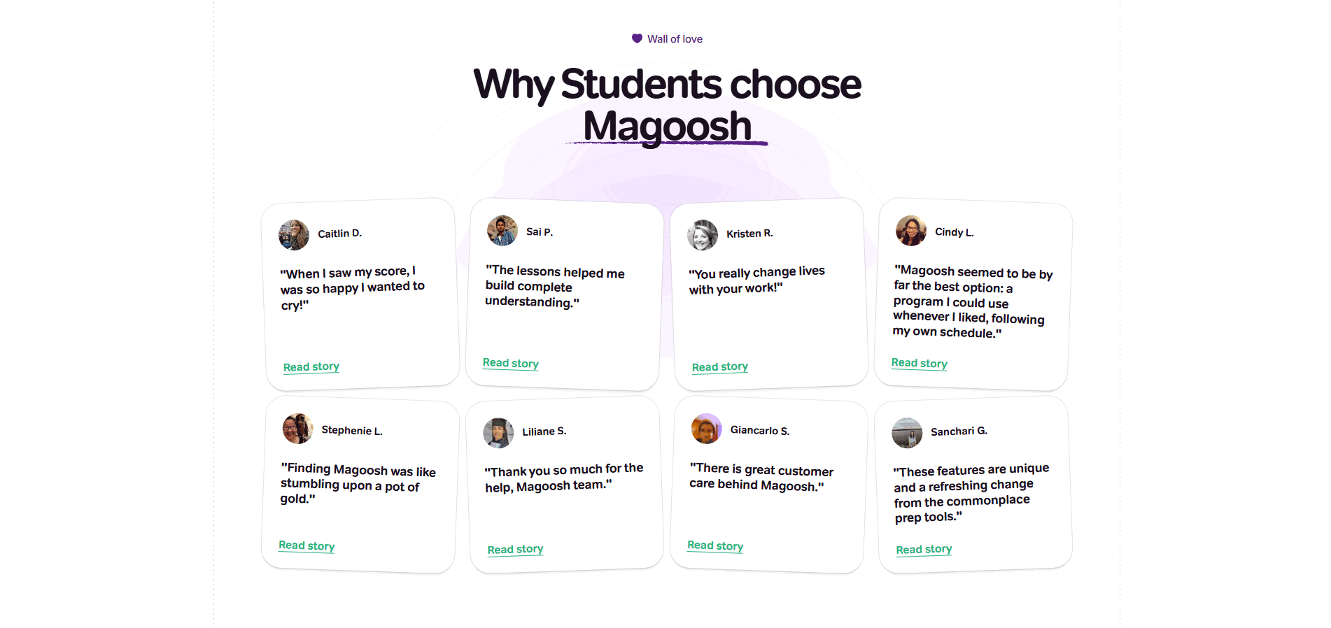 Maagoosh Testimonial