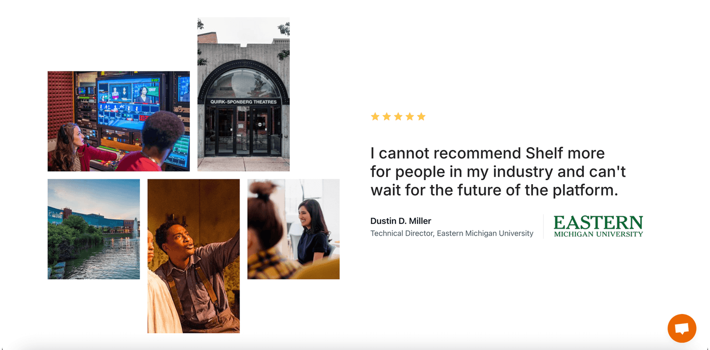 Shelf Testimonial