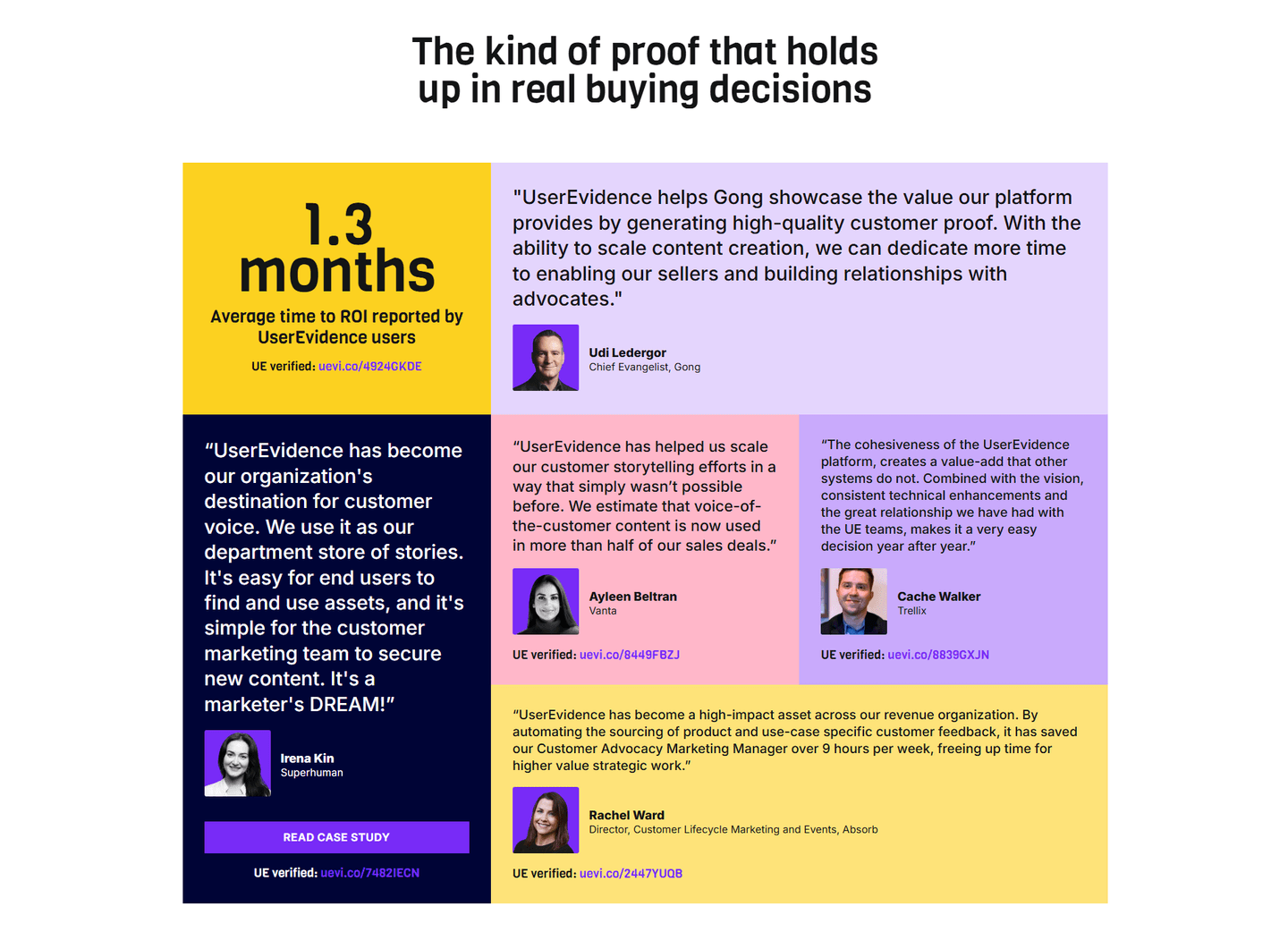 UserEvidence Trust