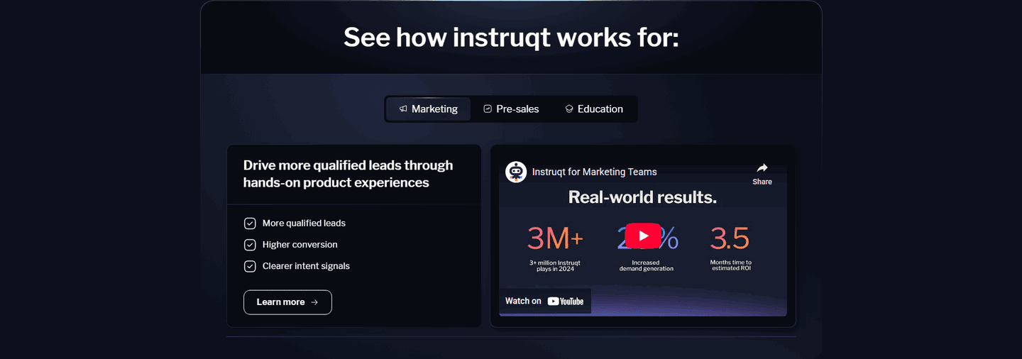 Instruqt Use Cases