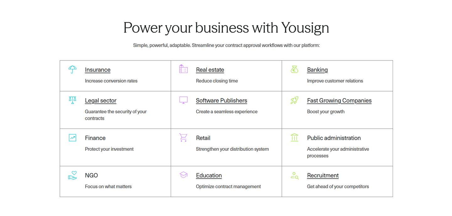 Yousign Use Cases