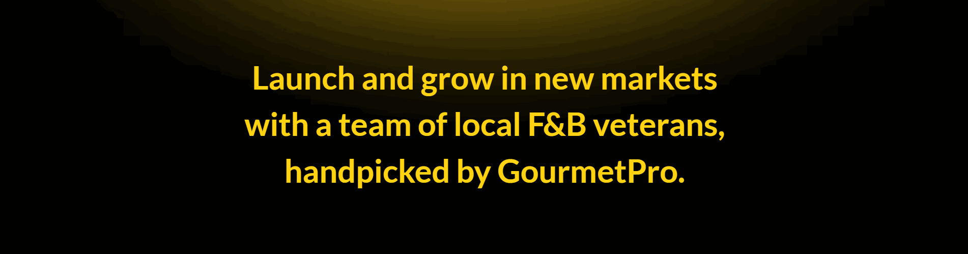 GourmetPro Value Proposition