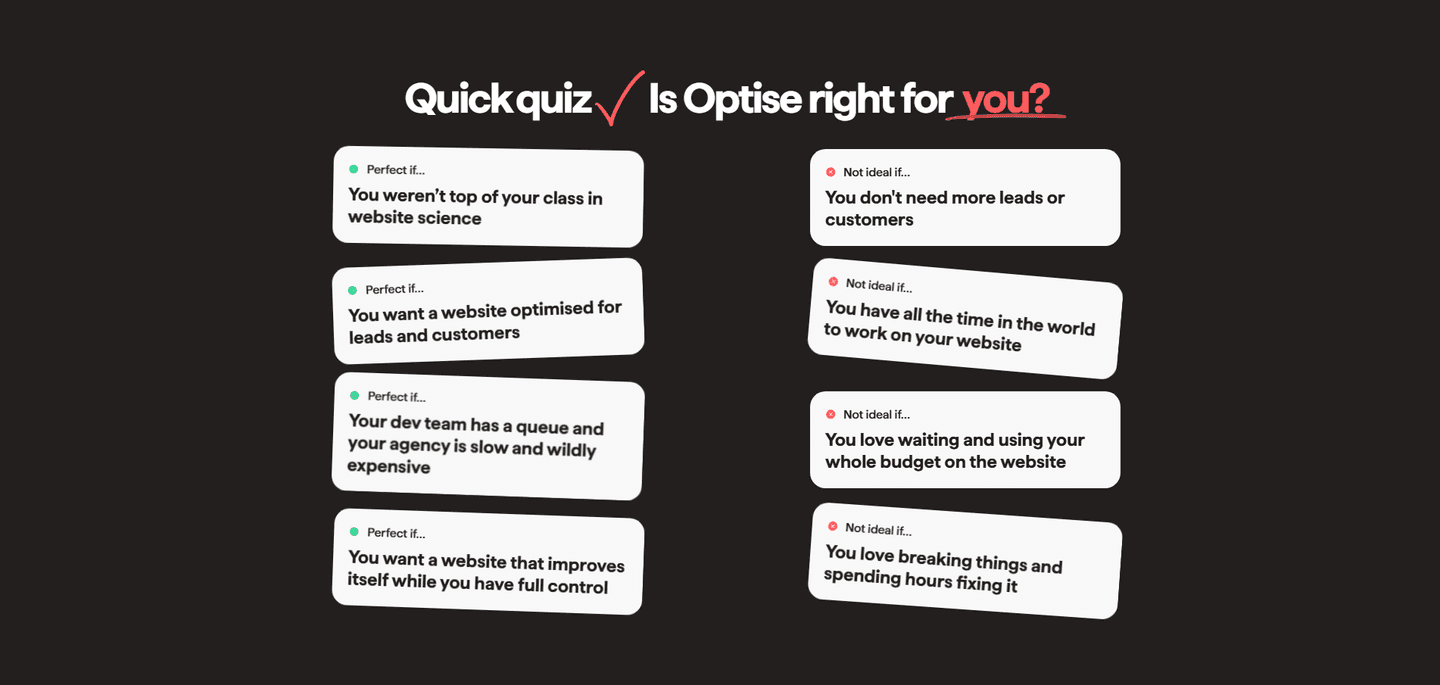 Optise Value Proposition