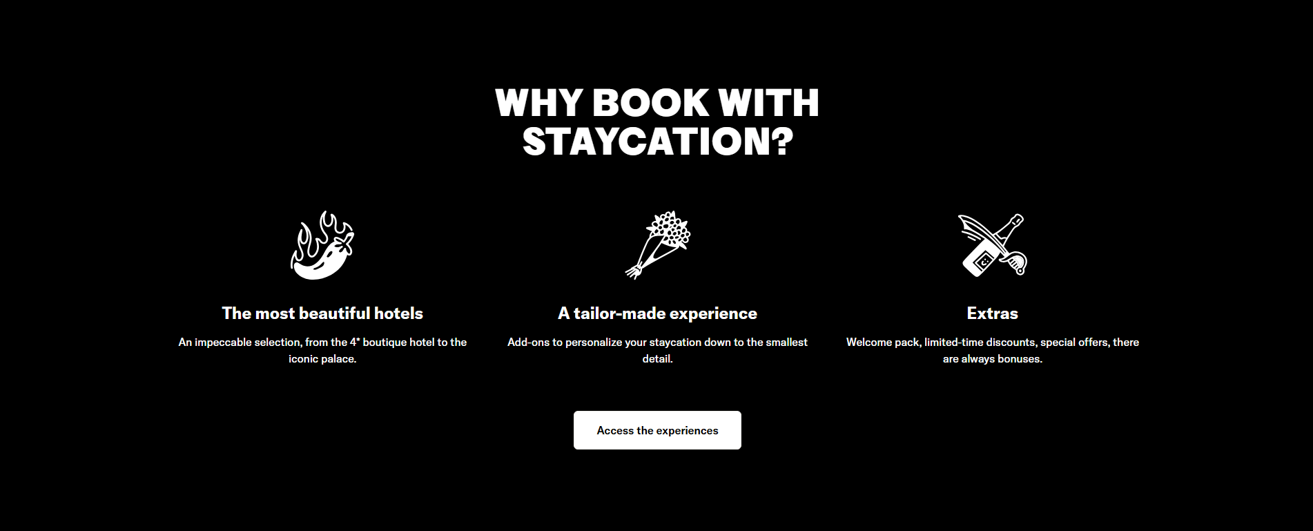 Staycation Value Proposition