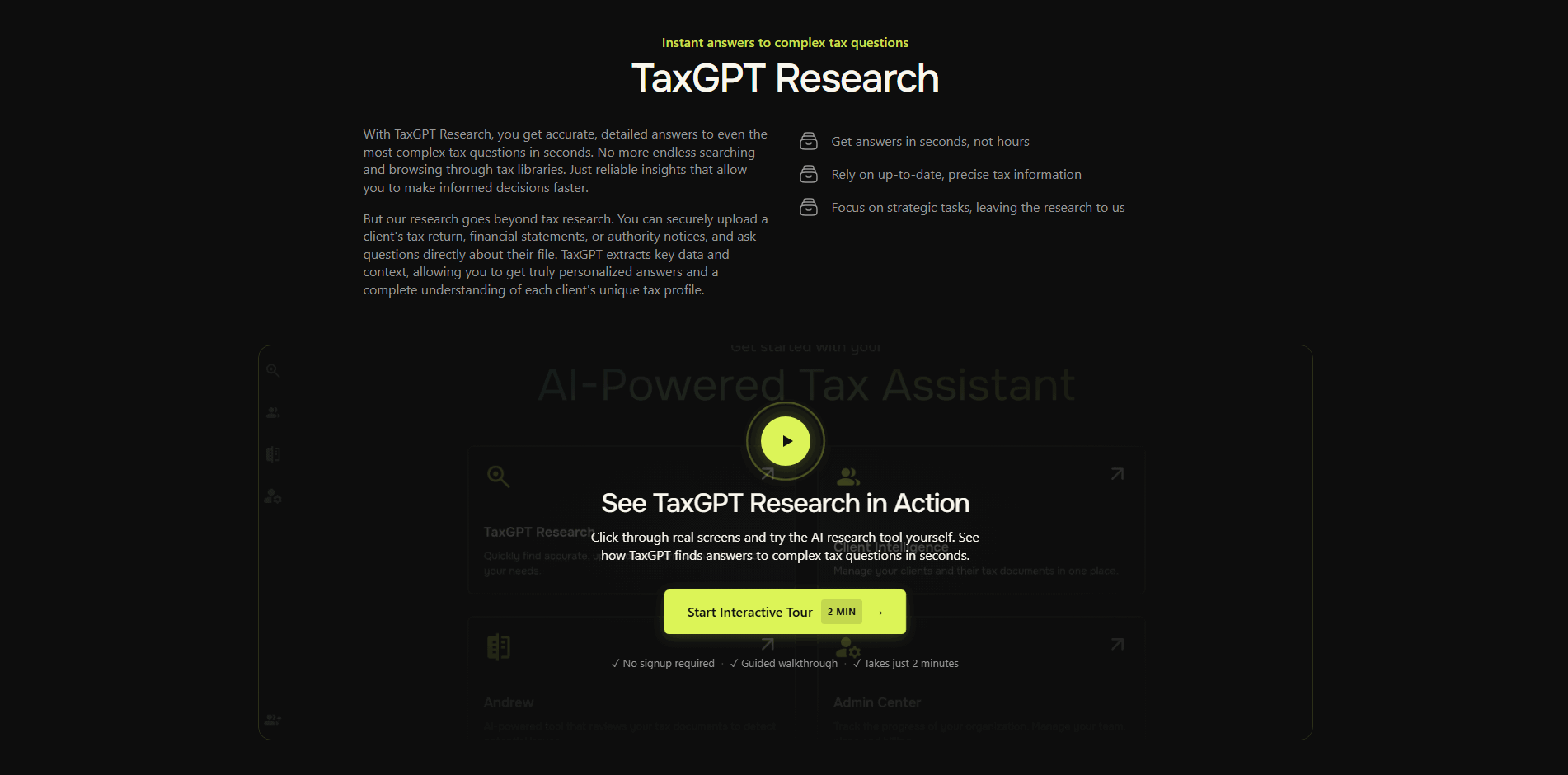 TaxGPT Value Proposition