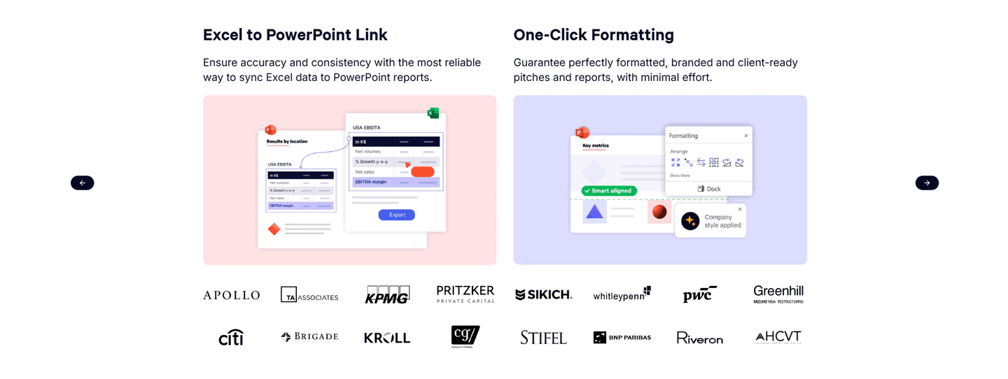 UpSlide Value Proposition