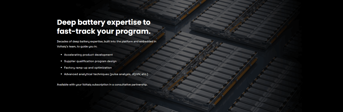 Voltaiq Value Proposition